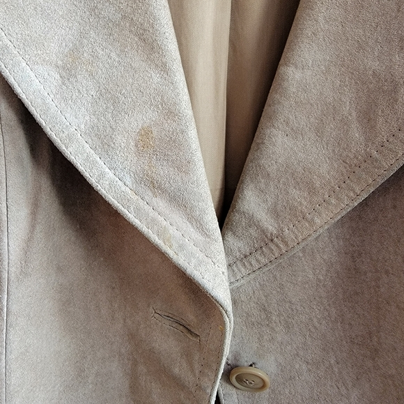 Rare vintage Leather Benchmark Jacket Made in Romania - Picture 4 of 5